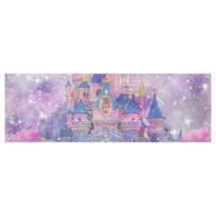 Disney Castle, Mickey And Minnie Banner And Sign 12  X 4  by nateshop