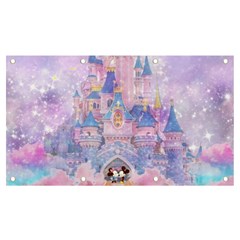 Disney Castle, Mickey And Minnie Banner And Sign 7  X 4  by nateshop