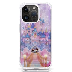 Disney Castle, Mickey And Minnie Iphone 14 Pro Tpu Uv Print Case by nateshop