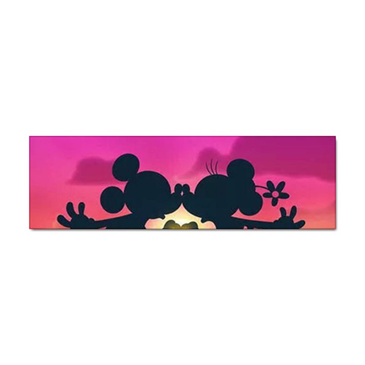 Mickey And Minnie, Mouse, Disney, Cartoon, Love Sticker Bumper (100 pack)