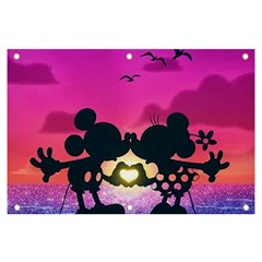 Mickey And Minnie, Mouse, Disney, Cartoon, Love Banner And Sign 6  X 4  by nateshop