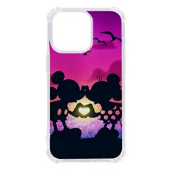 Mickey And Minnie, Mouse, Disney, Cartoon, Love Iphone 13 Pro Tpu Uv Print Case by nateshop