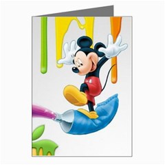 Mickey Mouse, Apple Iphone, Disney, Logo Greeting Card by nateshop