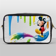 Mickey Mouse, Apple Iphone, Disney, Logo Toiletries Bag (one Side) by nateshop