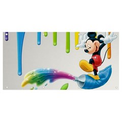 Mickey Mouse, Apple Iphone, Disney, Logo Banner And Sign 8  X 4  by nateshop