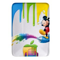 Mickey Mouse, Apple Iphone, Disney, Logo Rectangular Glass Fridge Magnet (4 Pack) by nateshop