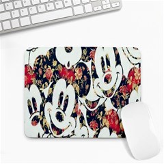 Mickey Mouse, Cartoon, Cartoon Character Small Mousepad by nateshop