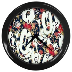 Mickey Mouse, Cartoon, Cartoon Character Wall Clock (black) by nateshop