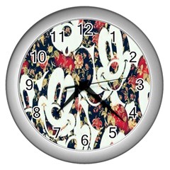 Mickey Mouse, Cartoon, Cartoon Character Wall Clock (silver) by nateshop