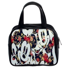 Mickey Mouse, Cartoon, Cartoon Character Classic Handbag (two Sides) by nateshop