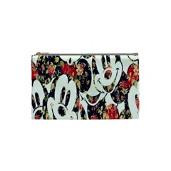 Mickey Mouse, Cartoon, Cartoon Character Cosmetic Bag (small) by nateshop