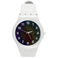 Minimal Glory Round Plastic Sport Watch (m) by nateshop