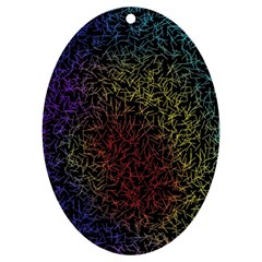 Minimal Glory Uv Print Acrylic Ornament Oval