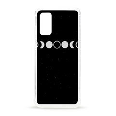 Moon Phases, Eclipse, Black Samsung Galaxy S20 6 2 Inch Tpu Uv Case by nateshop