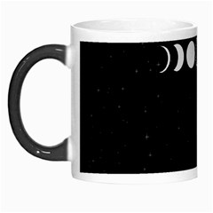 Moon Phases, Eclipse, Black Morph Mug by nateshop