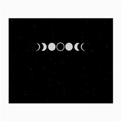 Moon Phases, Eclipse, Black Small Glasses Cloth by nateshop