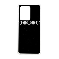 Moon Phases, Eclipse, Black Samsung Galaxy S20 Ultra 6 9 Inch Tpu Uv Case by nateshop