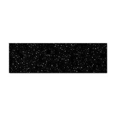 Simple Starry Sky, Alone, Black, Dark, Nature Sticker Bumper (10 Pack) by nateshop