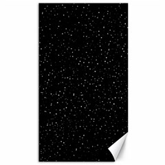 Simple Starry Sky, Alone, Black, Dark, Nature Canvas 40  X 72  by nateshop