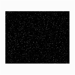 Simple Starry Sky, Alone, Black, Dark, Nature Small Glasses Cloth (2 Sides) by nateshop