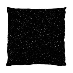 Simple Starry Sky, Alone, Black, Dark, Nature Standard Cushion Case (two Sides) by nateshop