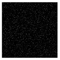 Simple Starry Sky, Alone, Black, Dark, Nature Square Satin Scarf (36  X 36 ) by nateshop