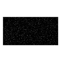 Simple Starry Sky, Alone, Black, Dark, Nature Satin Shawl 45  X 80  by nateshop