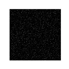 Simple Starry Sky, Alone, Black, Dark, Nature Square Satin Scarf (30  X 30 ) by nateshop