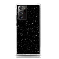 Simple Starry Sky, Alone, Black, Dark, Nature Samsung Galaxy Note 20 Ultra Tpu Uv Case by nateshop