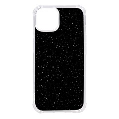 Simple Starry Sky, Alone, Black, Dark, Nature Iphone 14 Tpu Uv Print Case by nateshop