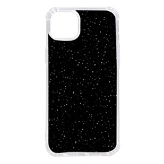 Simple Starry Sky, Alone, Black, Dark, Nature Iphone 14 Plus Tpu Uv Print Case by nateshop