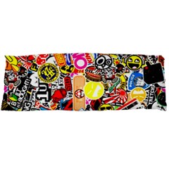 Sticker Bomb, Art, Cartoon, Dope Body Pillow Case Dakimakura (Two Sides)