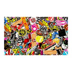 Sticker Bomb, Art, Cartoon, Dope Banner and Sign 5  x 3 