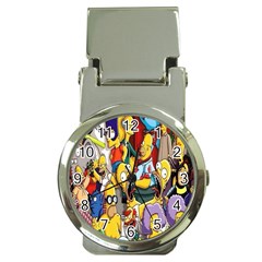 The Simpsons, Cartoon, Crazy, Dope Money Clip Watches by nateshop