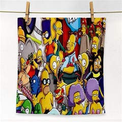 The Simpsons, Cartoon, Crazy, Dope Face Towel by nateshop