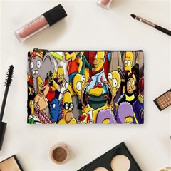 The Simpsons, Cartoon, Crazy, Dope Cosmetic Bag (medium) by nateshop