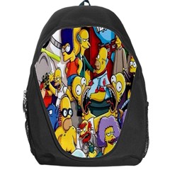 The Simpsons, Cartoon, Crazy, Dope Backpack Bag by nateshop