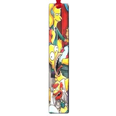 The Simpsons, Cartoon, Crazy, Dope Large Book Marks by nateshop