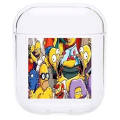 The Simpsons, Cartoon, Crazy, Dope Hard Pc Airpods 1/2 Case by nateshop