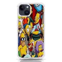 The Simpsons, Cartoon, Crazy, Dope Iphone 14 Tpu Uv Print Case by nateshop