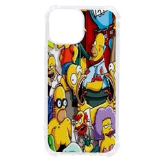 The Simpsons, Cartoon, Crazy, Dope Iphone 13 Mini Tpu Uv Print Case by nateshop