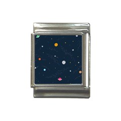 Universe Color Doodle , Art Italian Charm (13mm) by nateshop