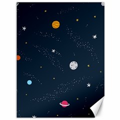 Universe Color Doodle , Art Canvas 36  X 48  by nateshop