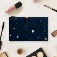 Universe Color Doodle , Art Cosmetic Bag (medium) by nateshop