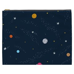 Universe Color Doodle , Art Cosmetic Bag (xxxl) by nateshop