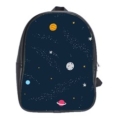 Universe Color Doodle , Art School Bag (xl) by nateshop