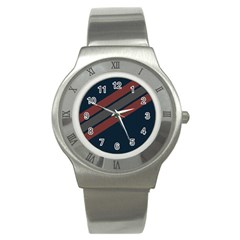 Abstract, Cool, Dark New, Pattern, Race Stainless Steel Watch by nateshop