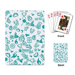 Background, Pattern, Sport Playing Cards Single Design (rectangle) by nateshop