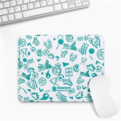 Background, Pattern, Sport Small Mousepad by nateshop