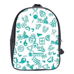 Background, Pattern, Sport School Bag (xl) by nateshop